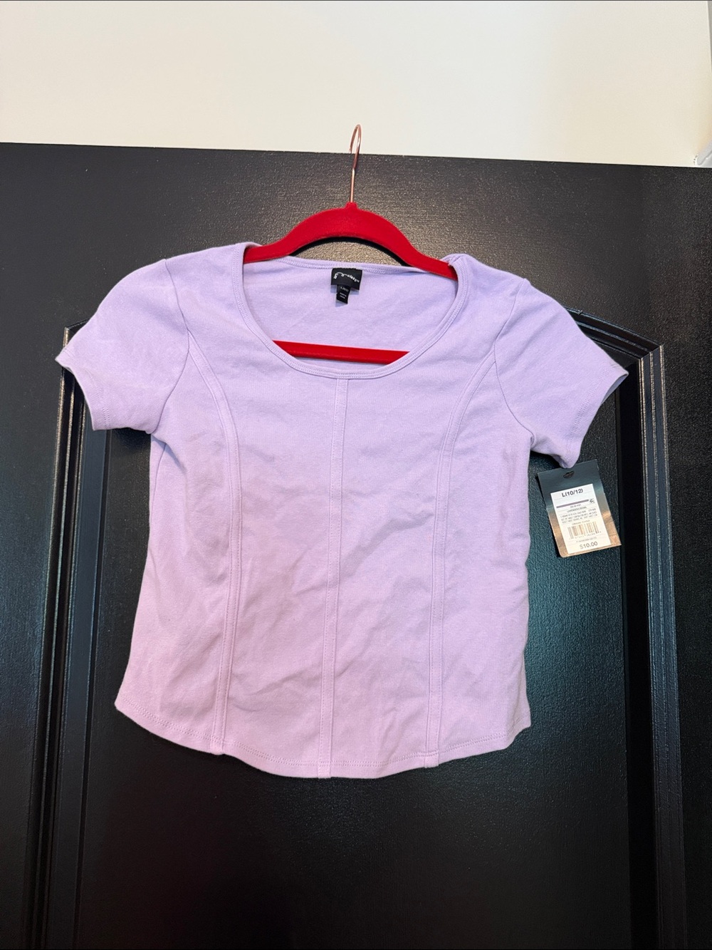 art class Lilac Scoop Neck Short Sleeve Tee